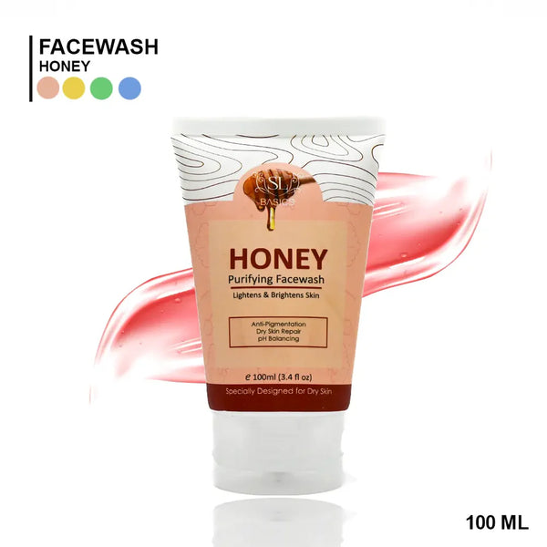 SL Basics - Honey Facewash Tube - 100ml