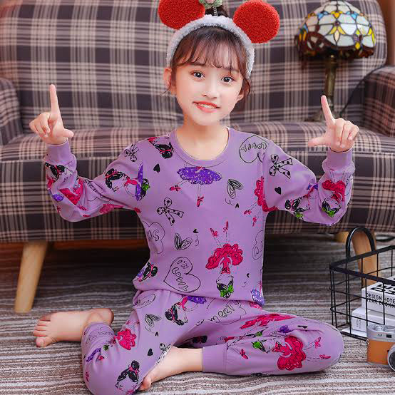 Emerce- I'M Lovely Heart Printed Night Suit