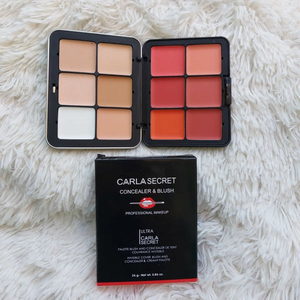 Colorme - Carla Secret Cream Blush And Concealer Palette