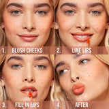 HUDA BEAUTY - Lip Blush Cream Lip & Cheek Stain