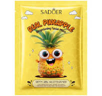 Sadoer - Real Pineapple Brightening Facial Mask