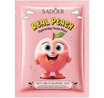 Sadoer - Real Peach Hydrating Facial Sheet Mask