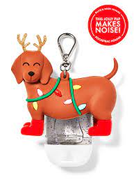 Bath & Body Works - Noise Making Jolly Pup Sanitizer Holders