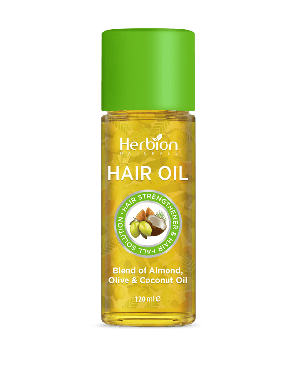 Herbion - Almond | Olive | Coconut Hair Oil 120 ml