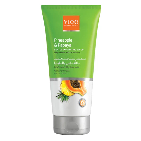 Vlcc - Pineapple & Papaya Gentle Exfoliating Scrub - 150 Ml