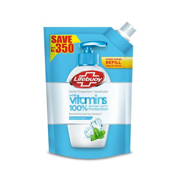 Lifebuoy Liquid Active Fresh Hand Wash - 1000ML