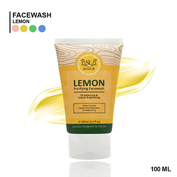 SL Basics - Lemon Facewash Tube - 100ml