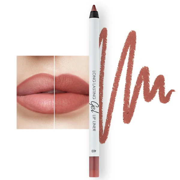 Lamel - Long lasting Gel Lip Liner 403 Burnt