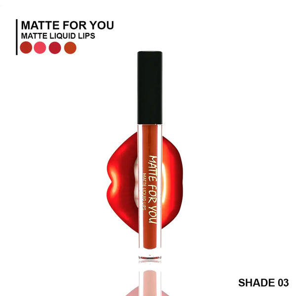 SL Basics - Matte Liquid Lips for you 03