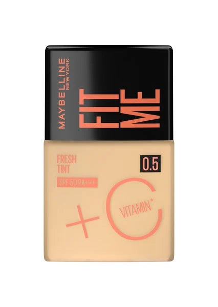 Maybelline - Fit Me Foundation Fresh Tint SPF50 0.5