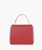 RTW - Red Criss-Cross Top-Handle Bag