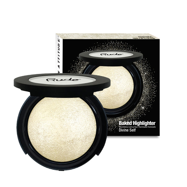 Rude Cosmetics - Baked Highlighter - Divine Self