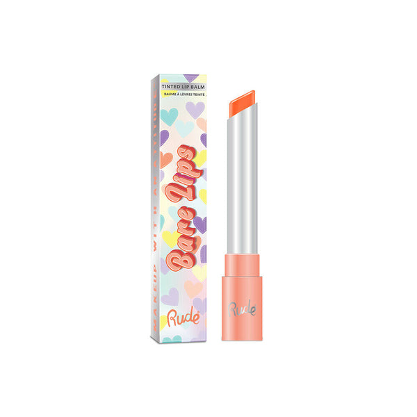 Rude Cosmetics - Bare Lips Tinted Lip Balm - Coral