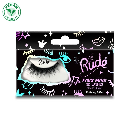 Rude Cosmetics -  Faux Mink 3D Lashes - Enticing