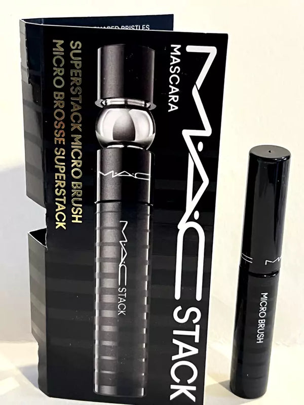 MAC - Stack Mascara Super stack Mega Brush Black