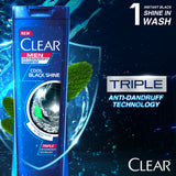 Clear- Cool Black Shine Shampoo – 380ml