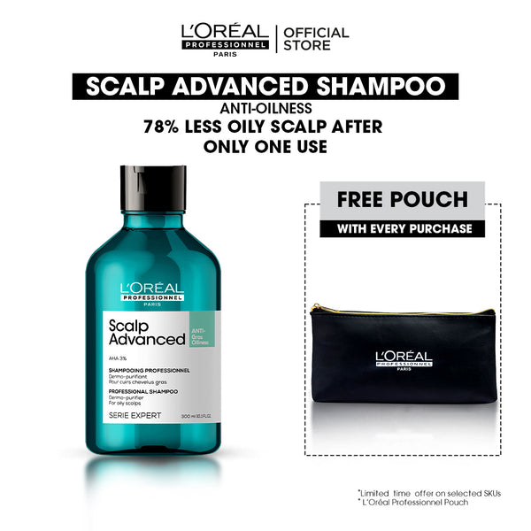 L'Oreal Professionnel Serie Expert Scalp Advance Shampoo 300 ML - For Oily Scalp