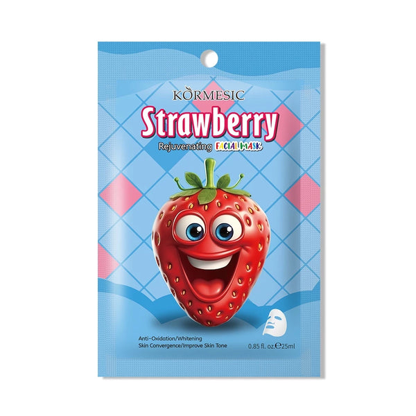 Kormesic - Strawberry Anti-Oxidation Whitening Facial Mask