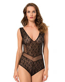 Emerce - Deep V Sexy Short Lingerie Black