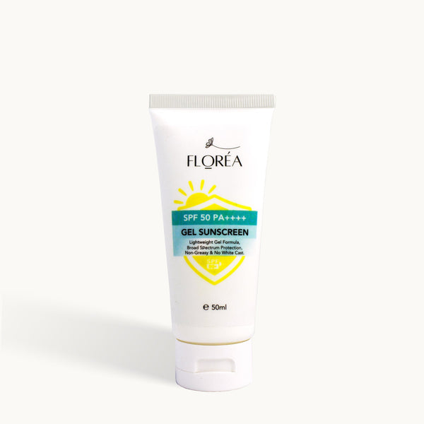 Florea - SPF 50 PA++++ gel sun screen 50ml