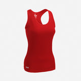 Flush Fashion - Women's Tank Top Ribbed Yoga Racerback Long Tight Fit Gym Shirt