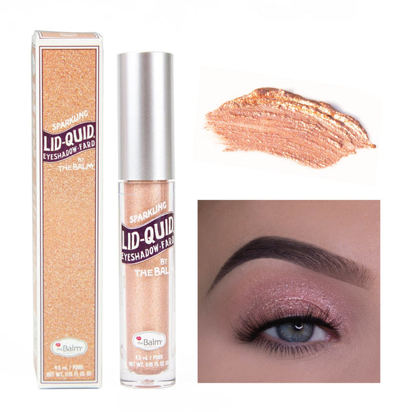 The Balm- Lid- Quid Sparkling Liquid Eyeshadow- Rosé