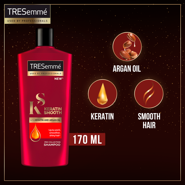 Tresemme Keratin Smooth & Straight Shampoo - 170ML