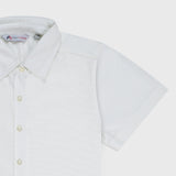 Vybe Casual Shirt Half Sleeve- White