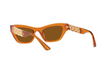 Versace VE4419 532963: Transparent Orange Sunglasses