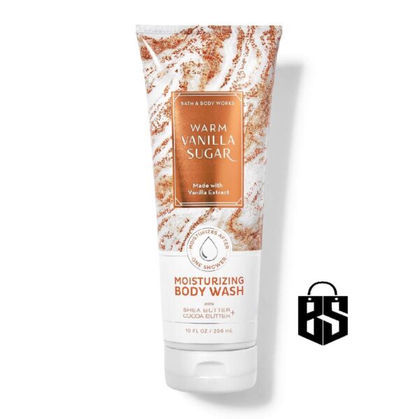 Bath & Body Works - Warm Vanilla Sugar Moisturizing Body Washes 296ml