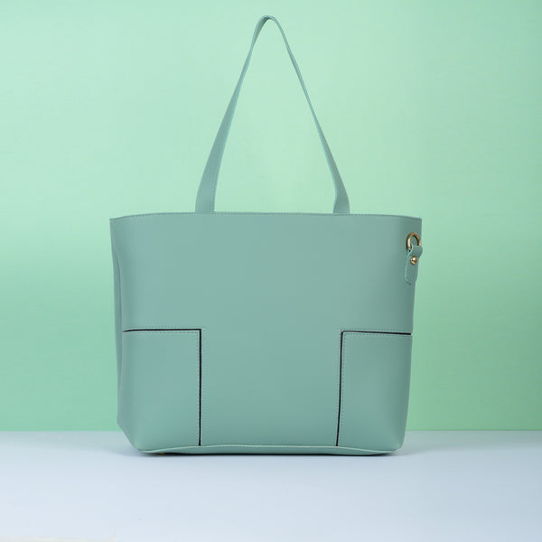 Shein - Tote Bag Green