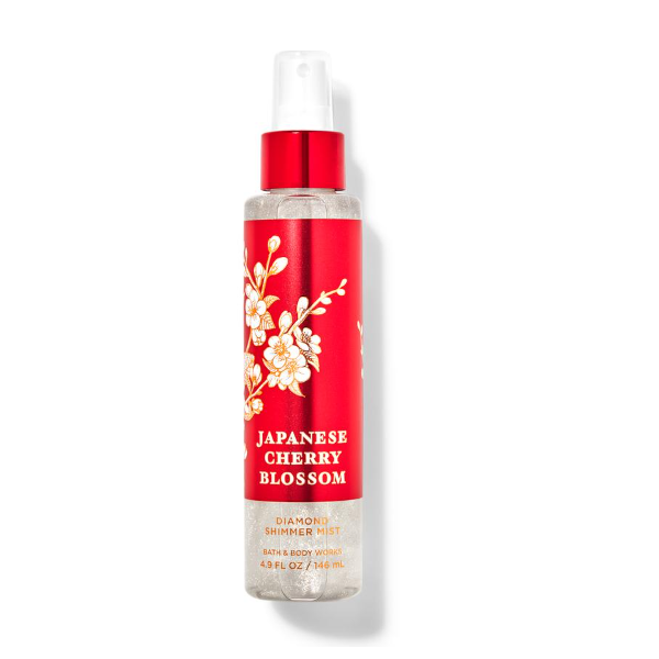 BATH & BODY MIST - JAPANESS CHERRY BLOSSOM SHIMMER BODY MIST 145ML