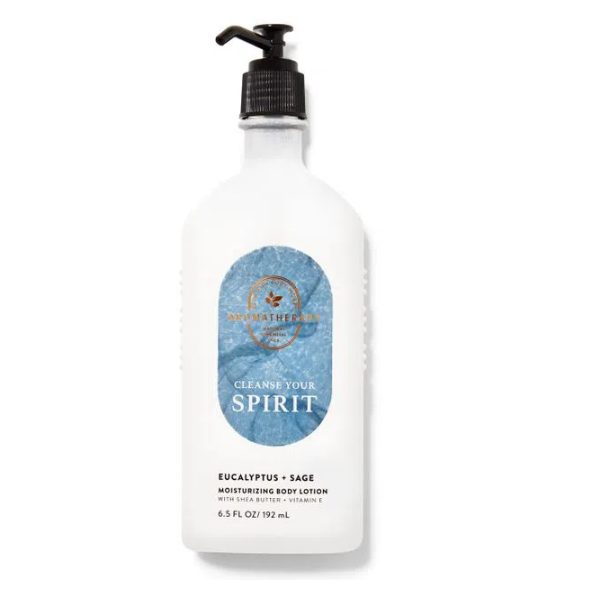 Bath & Body Works - Cleanse your spirit Euclyptus + Sage Aromatherapy Body Lotion 192ml