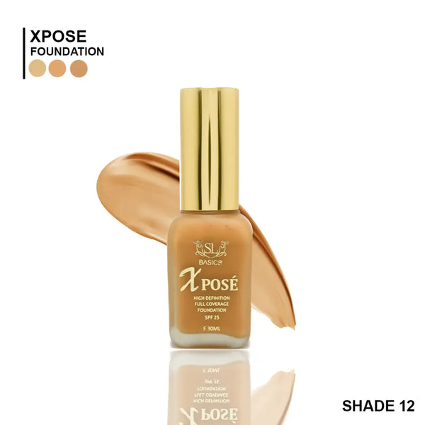 SL Basics - Xpose Shade 12 Foundation - 30ml