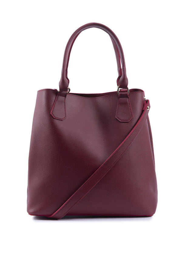 Sapphire Tote Bag Maroon