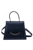 Sapphire Top Handle Bag Navy Blue