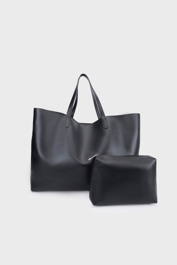 Sapphire- Black Tote Bag