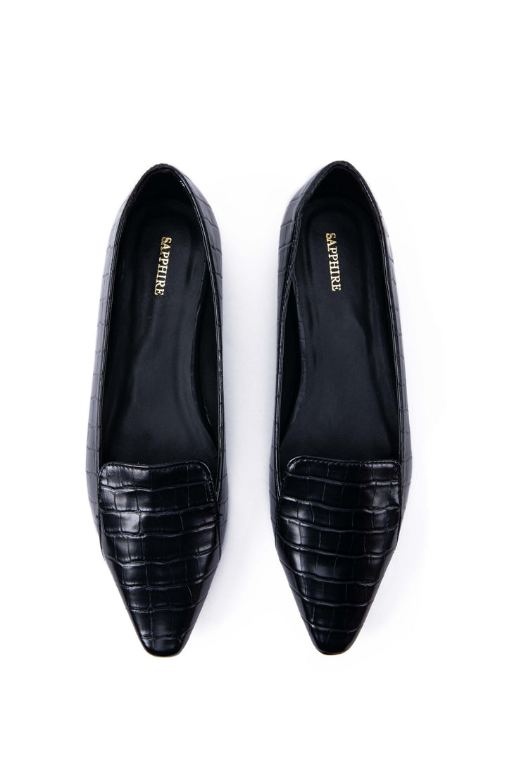 Sapphire Black Loafers