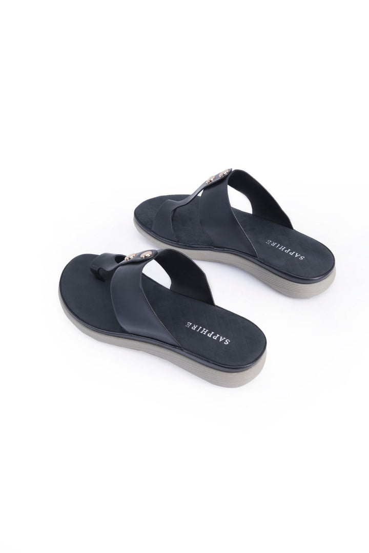 Sapphire- Black Flats