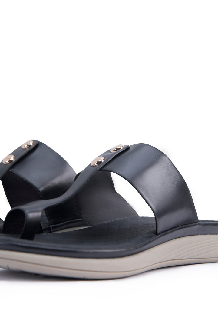 Sapphire- Black Flats