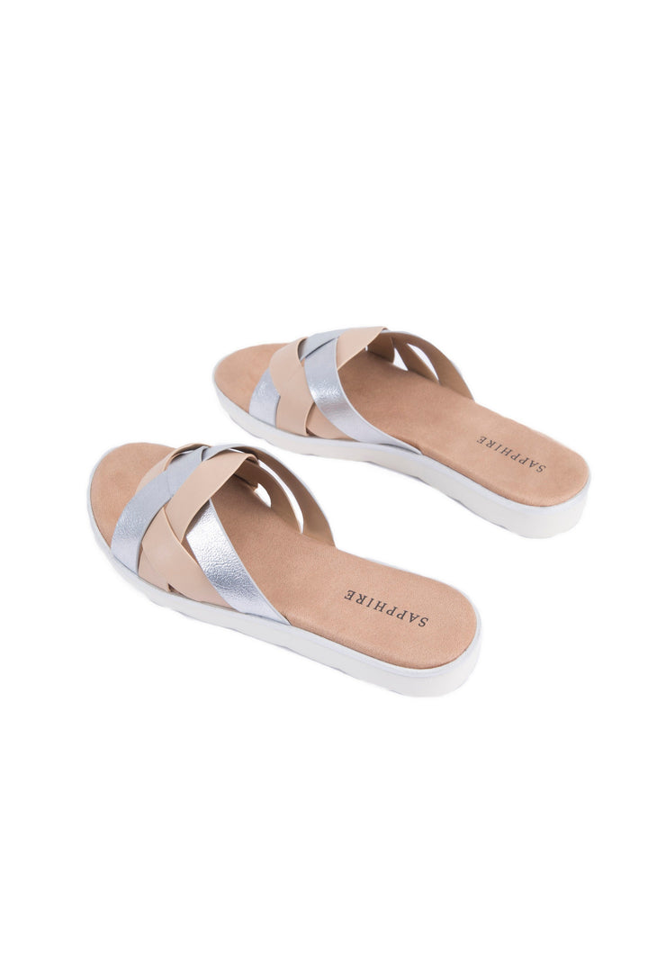 Sapphire Beige Flats