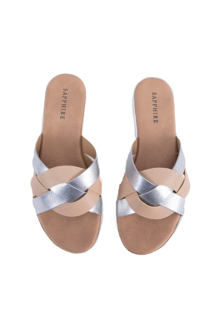 Sapphire Beige Flats