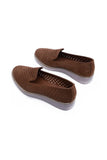 Sapphire Leather Comfort Shoes Tan