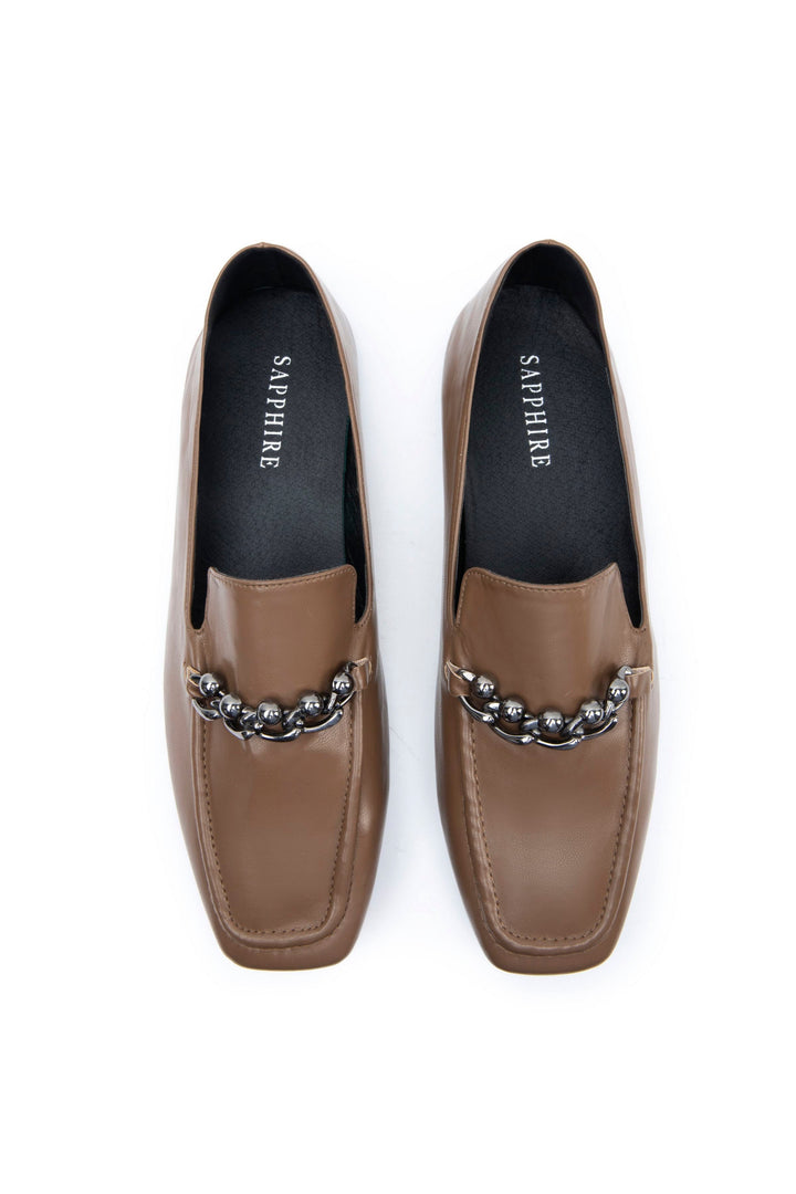 Sapphire Brown Loafers