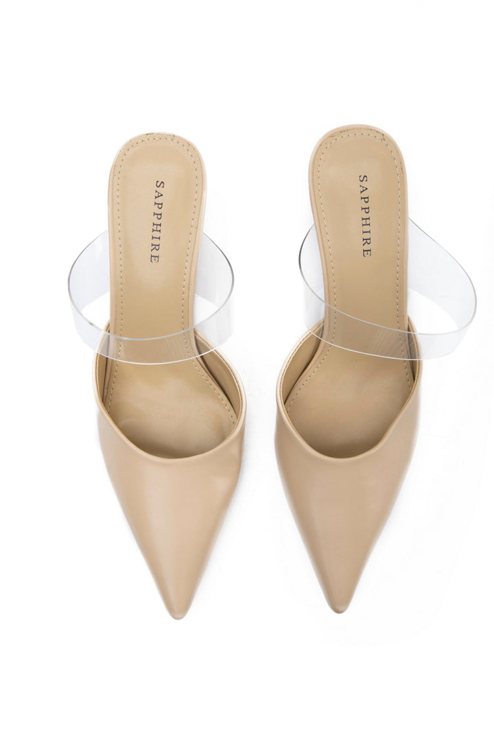 Sapphire Beige High Heels