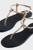 Sapphire Shimmery Black Sandals