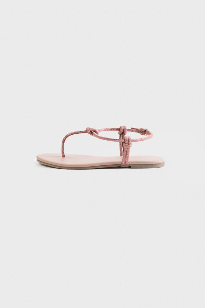 Sapphire Shimmery Pink Sandals