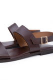 Sapphire Leather Sandals
