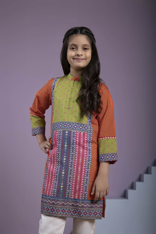 Sapphire- Printed Cambric Kurta