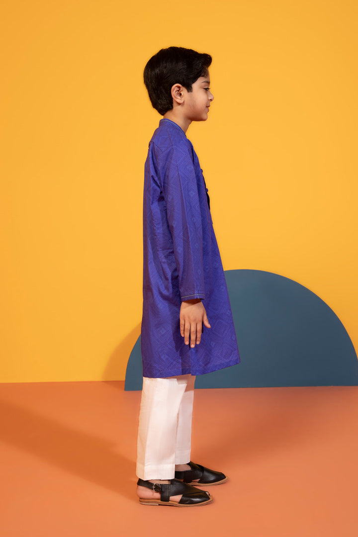 Sapphire Embroidered Cambric Kurta